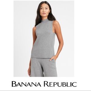 Banana Republic Mock Neck Sweater Shell